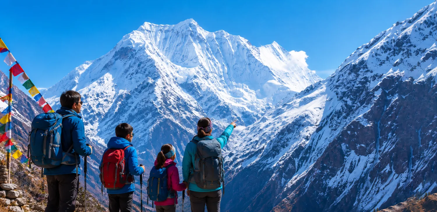 Manaslu Circuit Trek with Kids: Family Trekking Guide